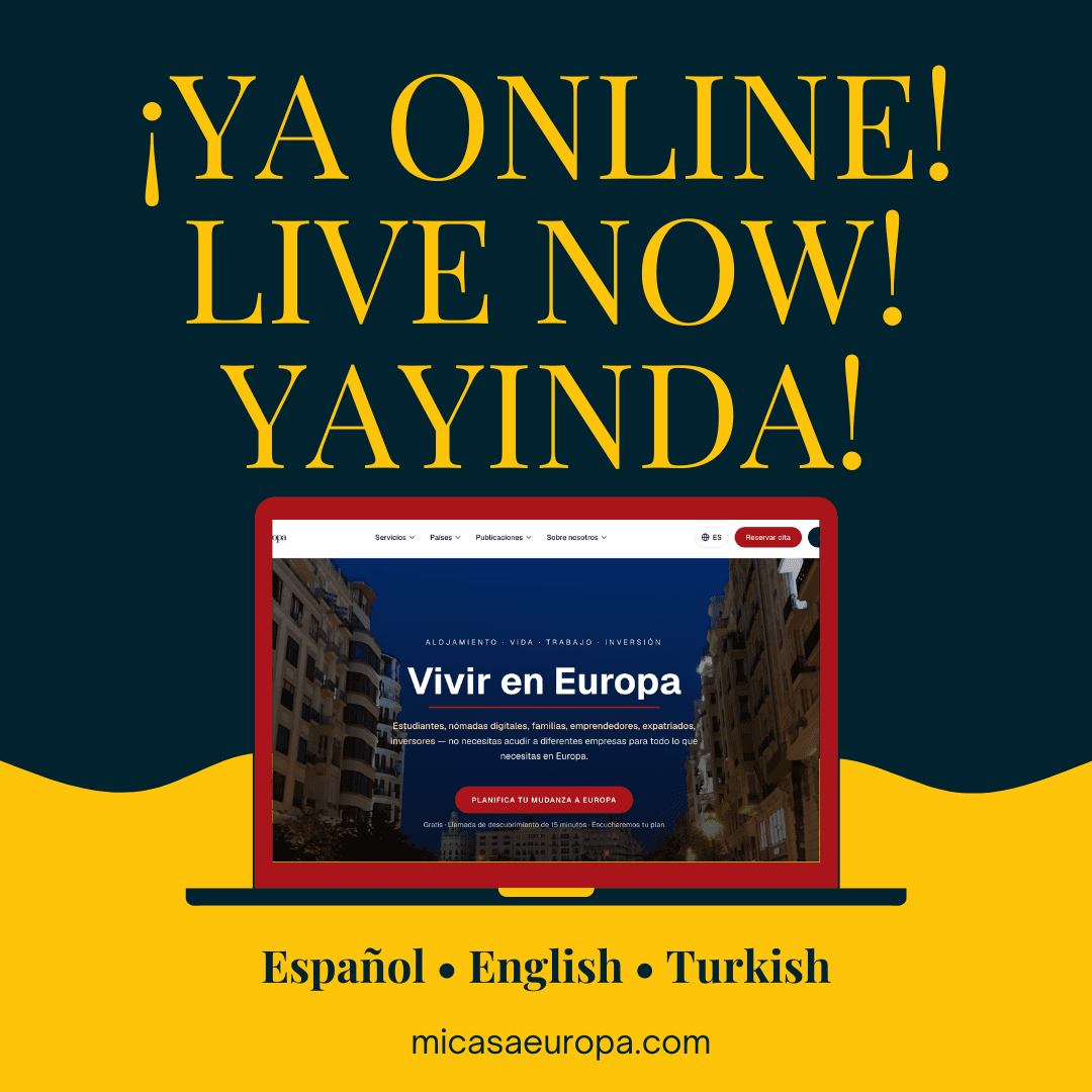 Mi Casa Europa Is Now Live in Three Languages