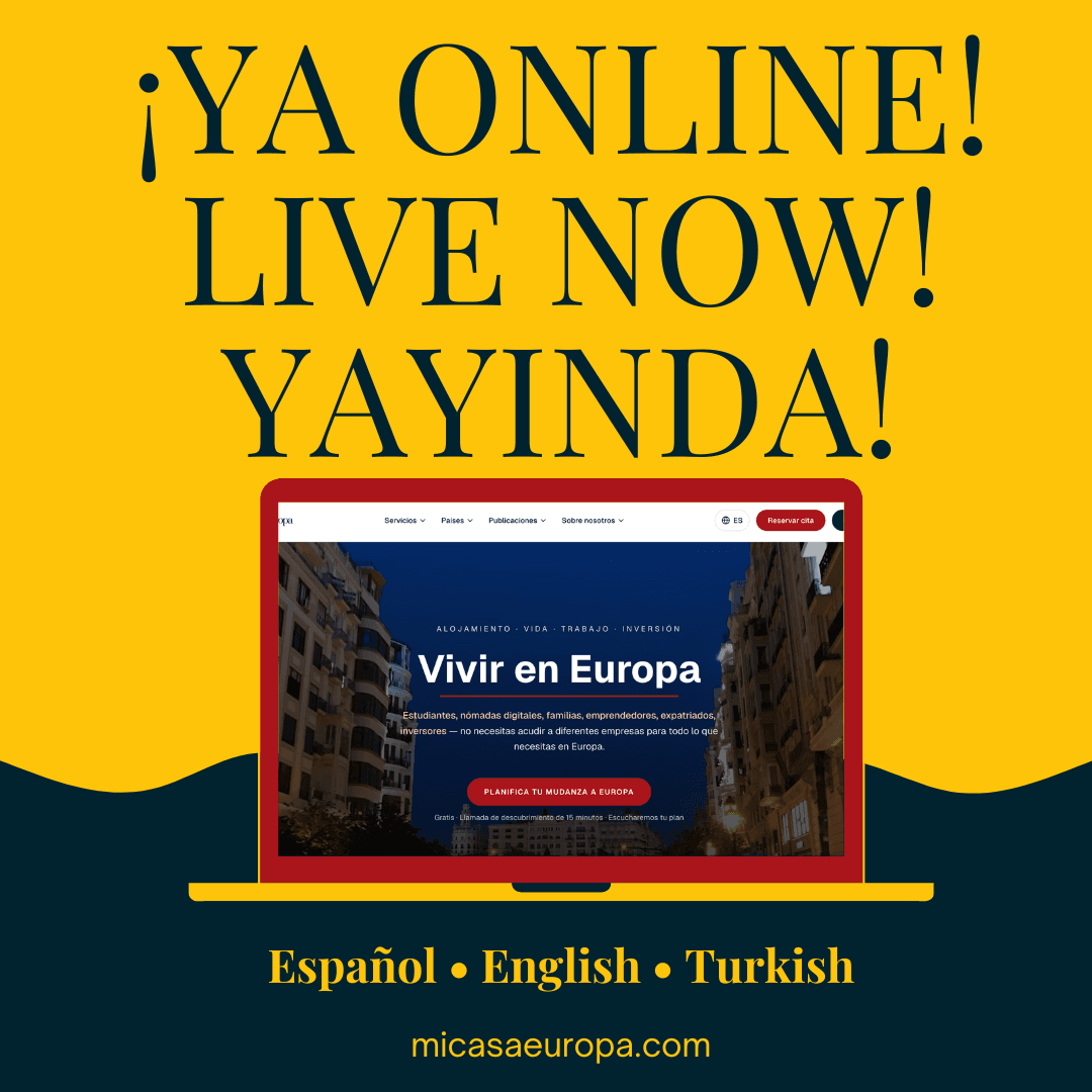 Mi Casa Europa ya está disponible en tres idiomas