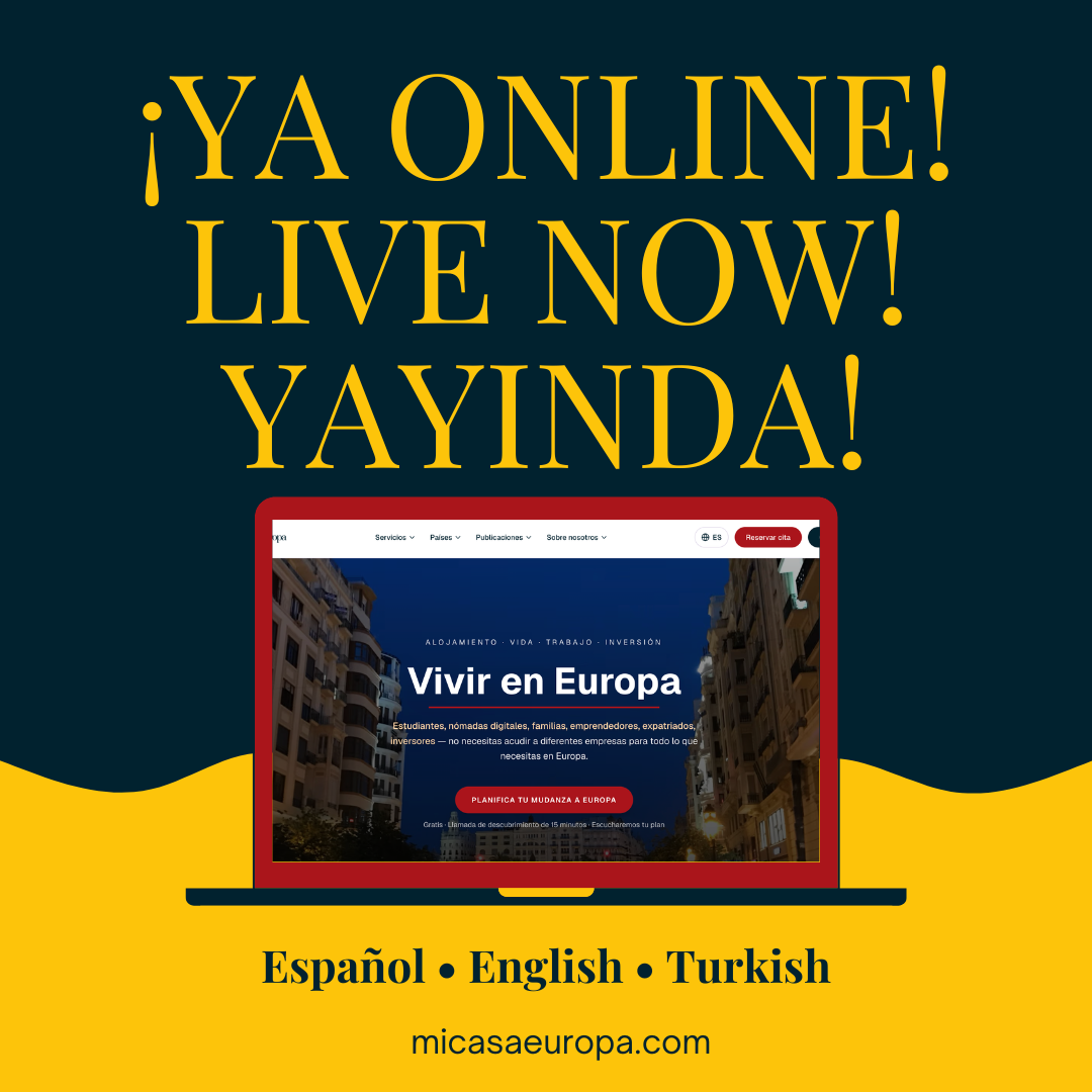 Mi Casa Europa Is Now Live in Three Languages